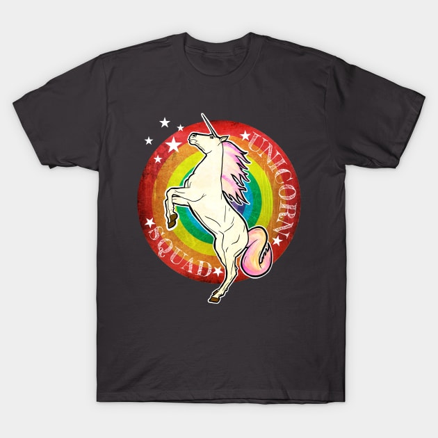 Unicorn Squad T-Shirt by Tezatoons